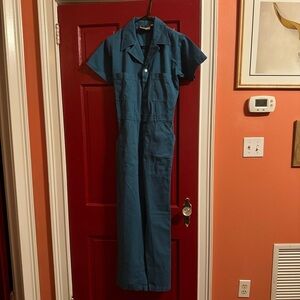 Big bud press marine blue jumpsuit size small